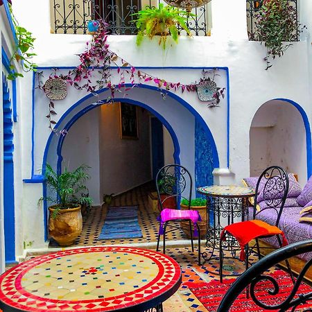 Riad Said Chaouen Chefchaouen Bagian luar foto