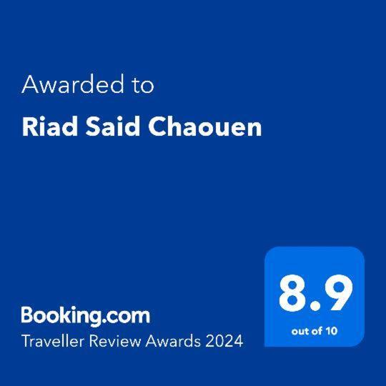 Riad Said Chaouen Chefchaouen Bagian luar foto