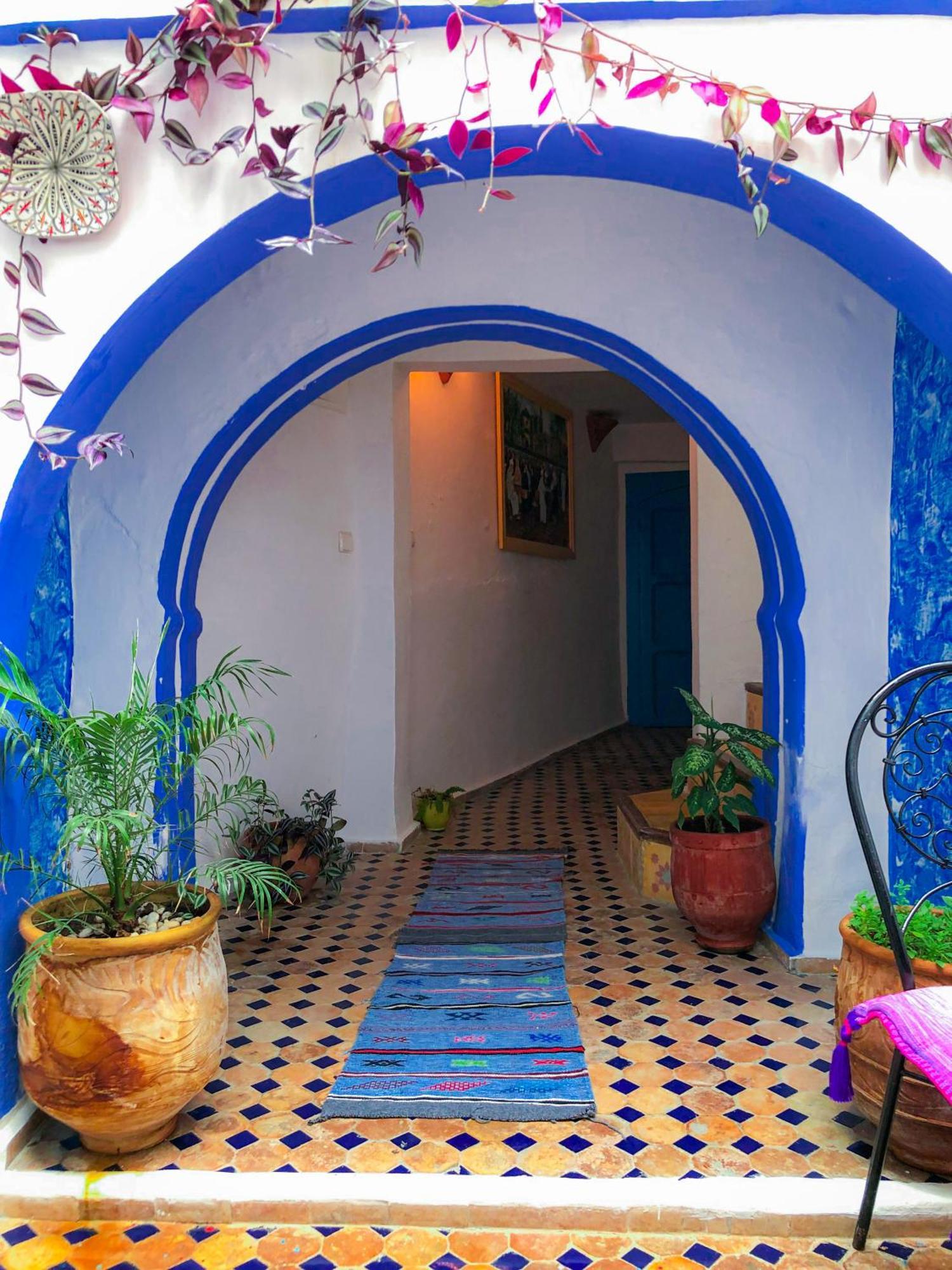 Riad Said Chaouen Chefchaouen Bagian luar foto