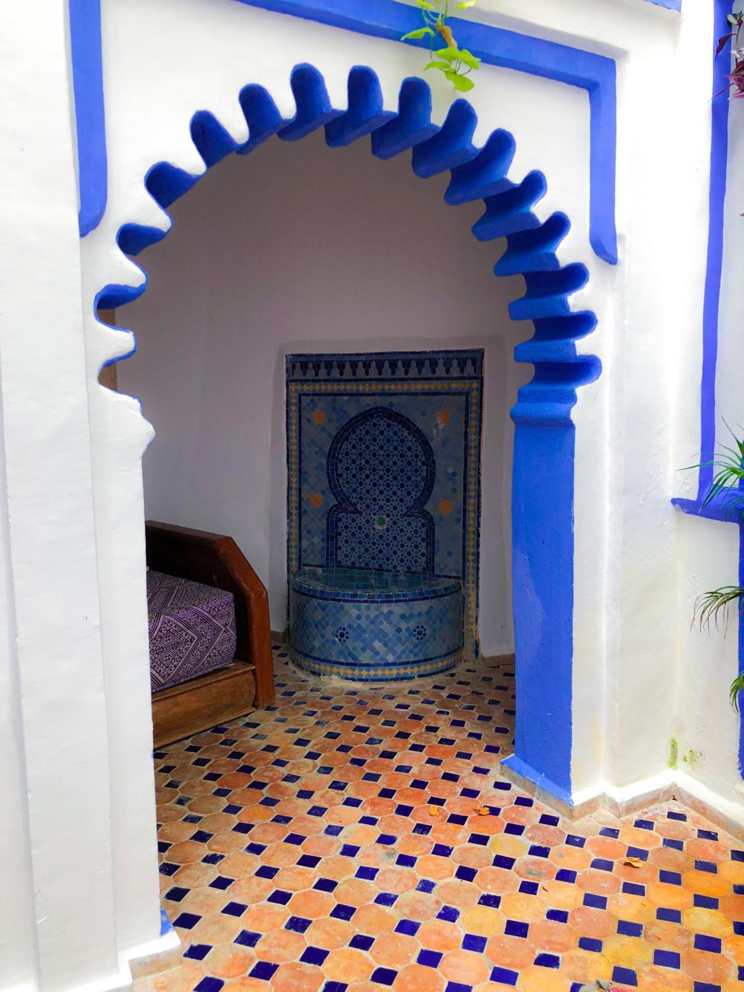 Riad Said Chaouen Chefchaouen Bagian luar foto
