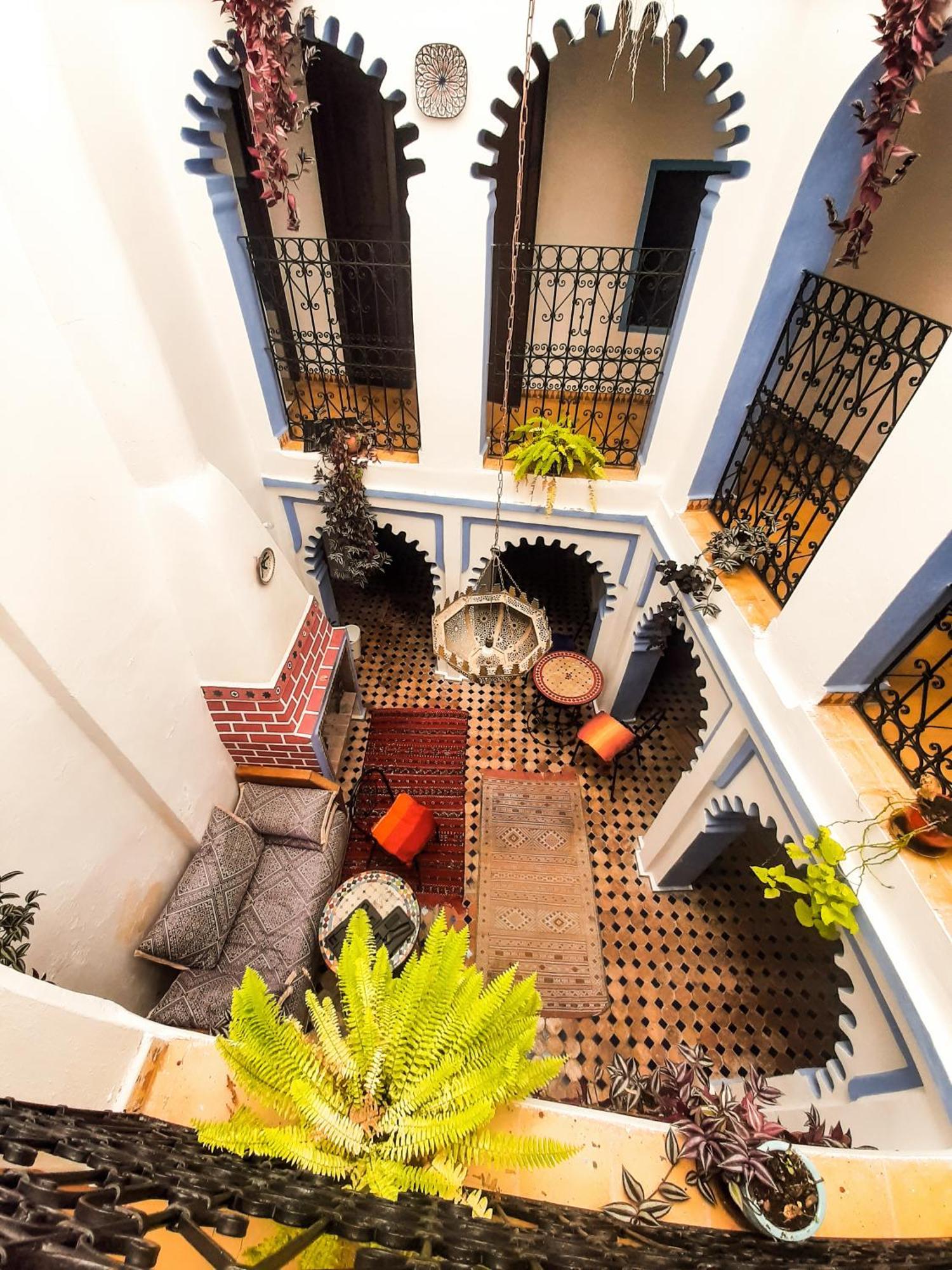 Riad Said Chaouen Chefchaouen Bagian luar foto