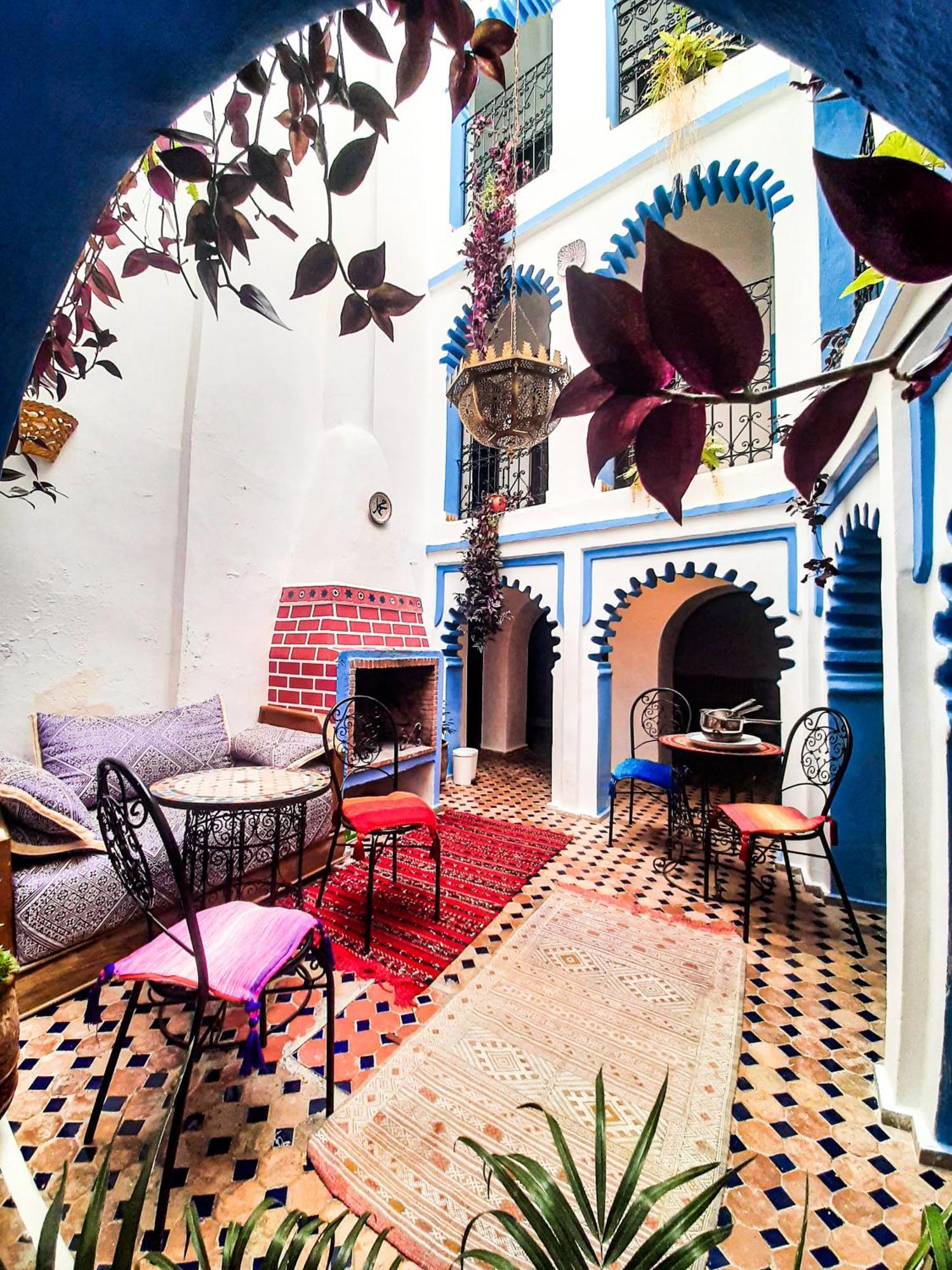 Riad Said Chaouen Chefchaouen Bagian luar foto