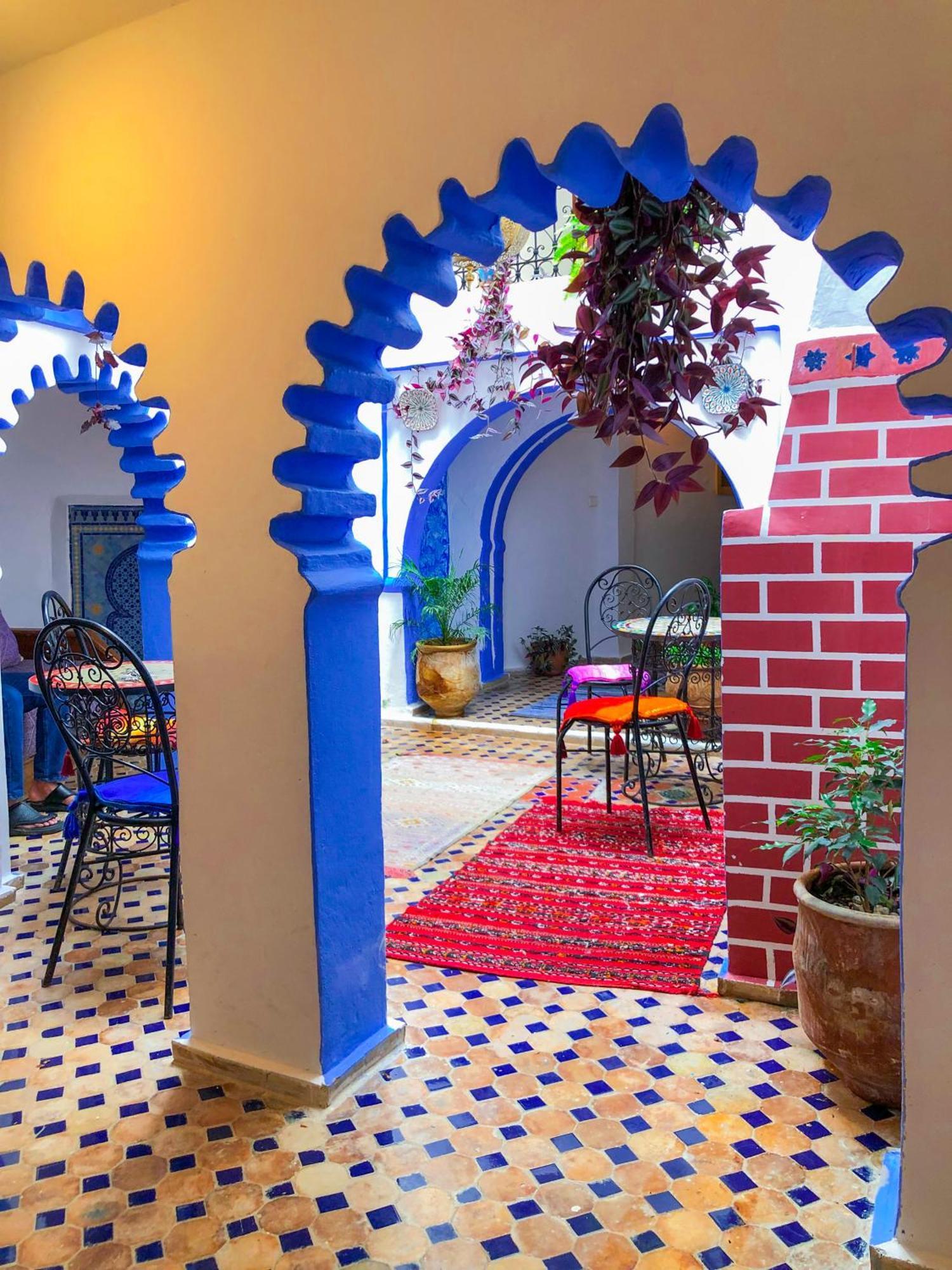 Riad Said Chaouen Chefchaouen Bagian luar foto