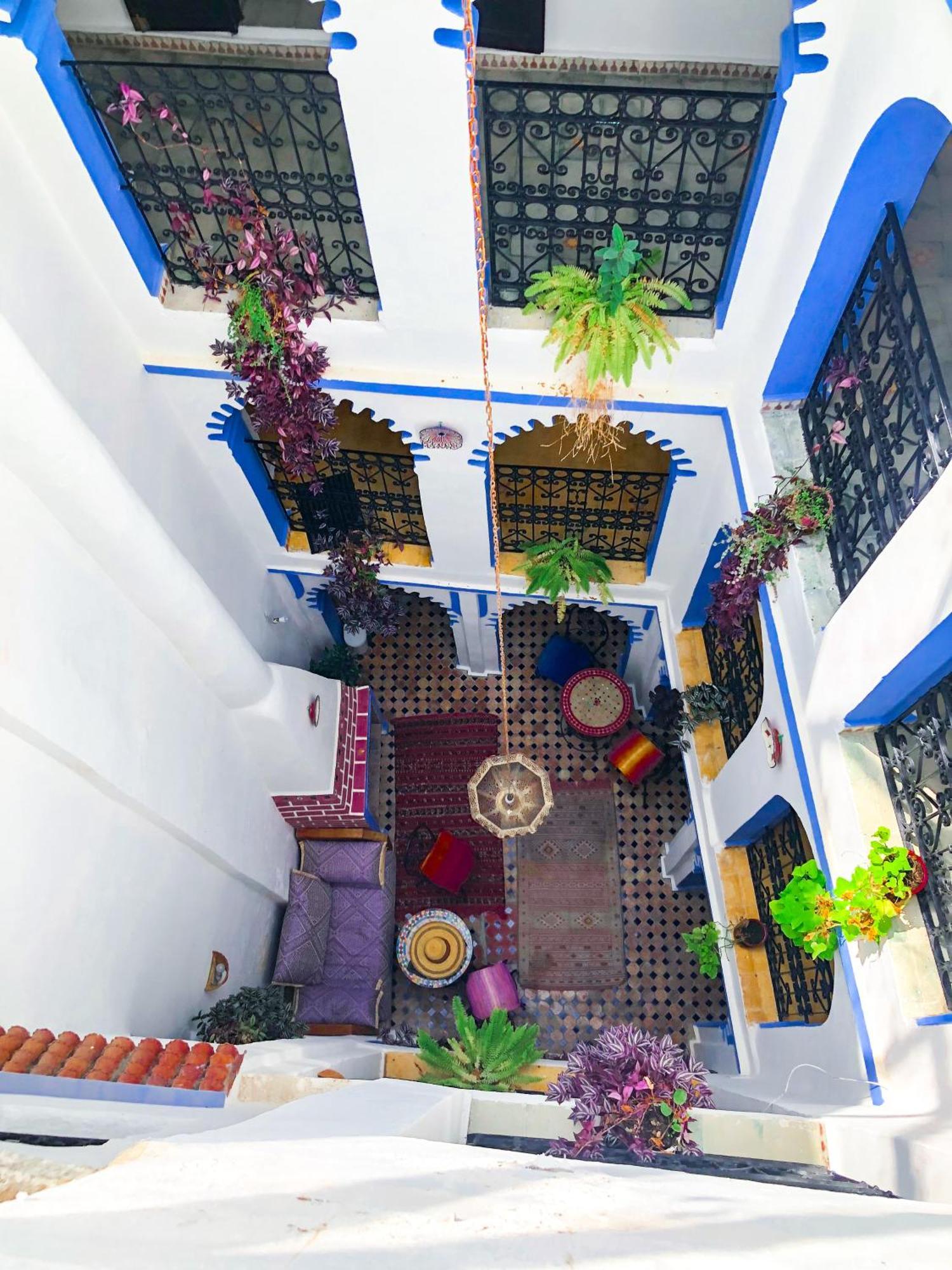 Riad Said Chaouen Chefchaouen Bagian luar foto