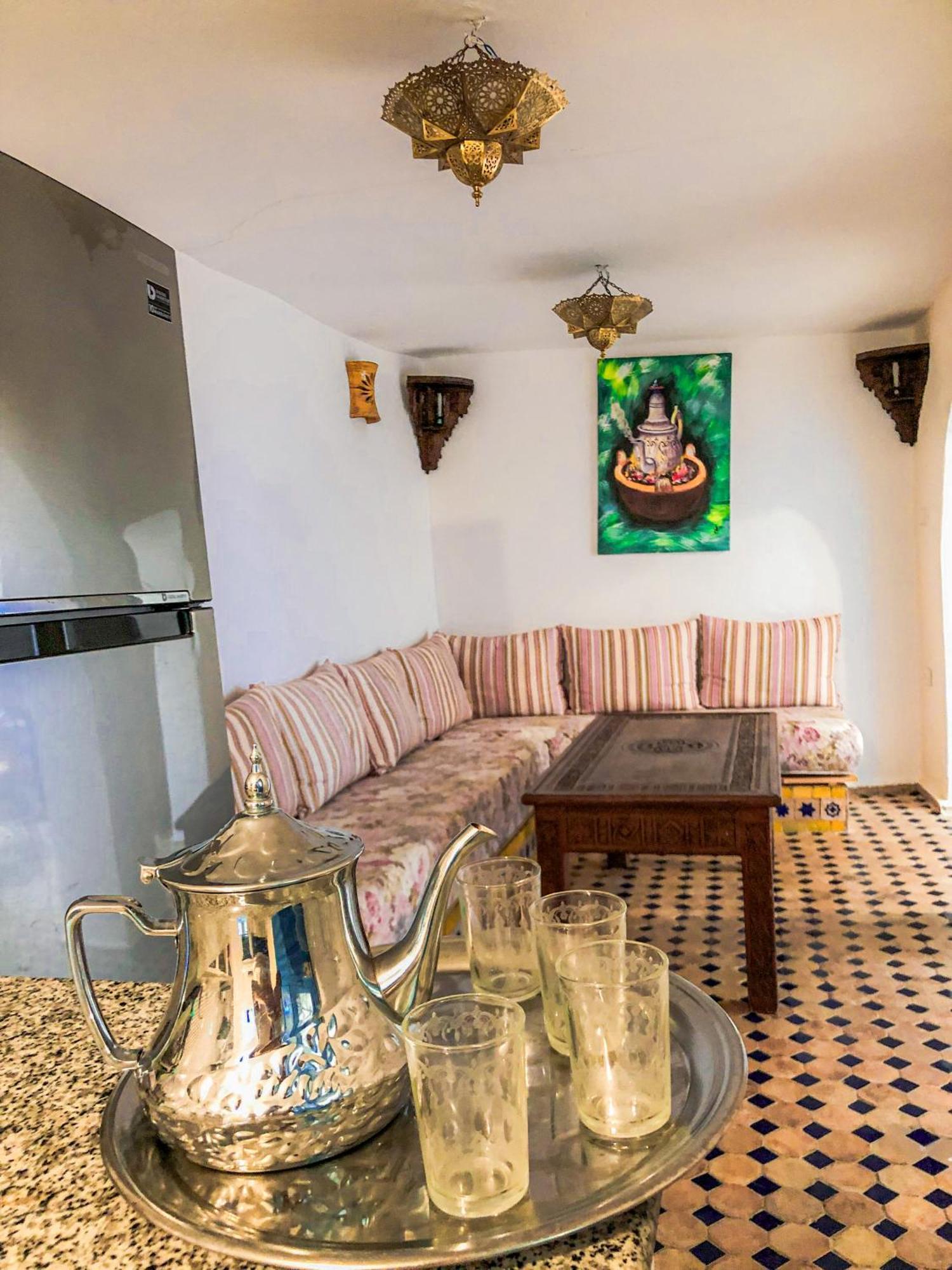 Riad Said Chaouen Chefchaouen Bagian luar foto