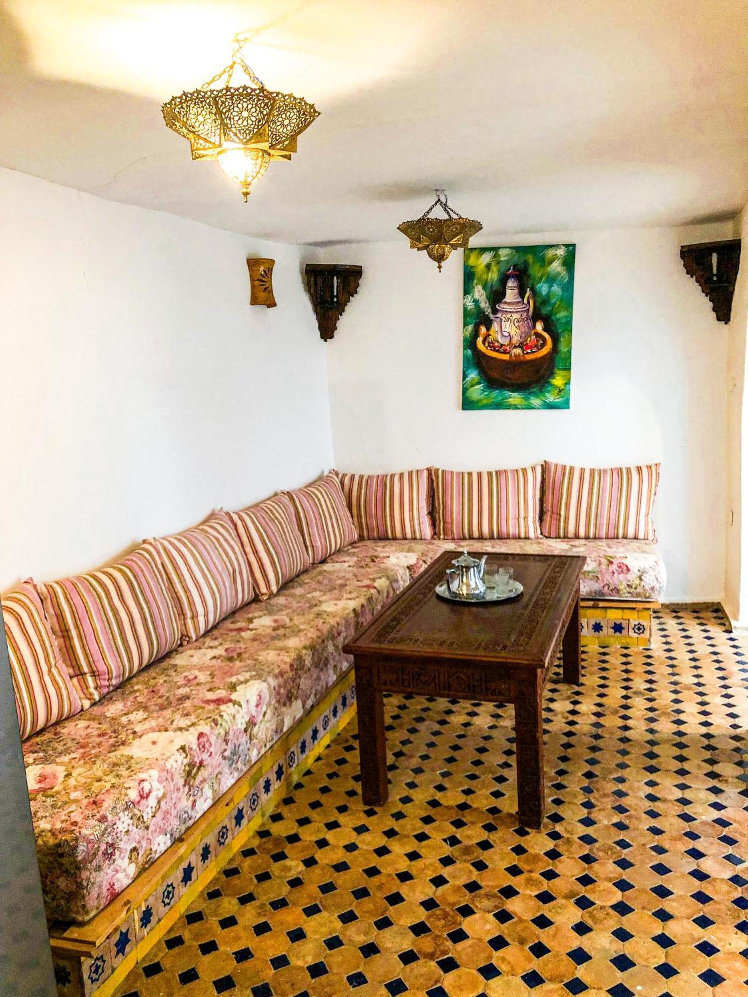 Riad Said Chaouen Chefchaouen Bagian luar foto