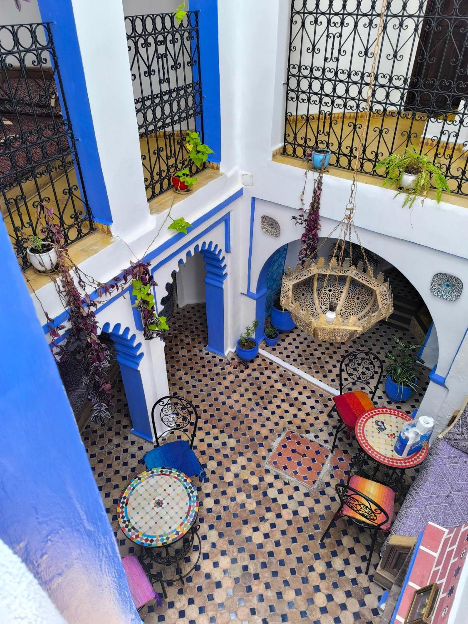 Riad Said Chaouen Chefchaouen Bagian luar foto