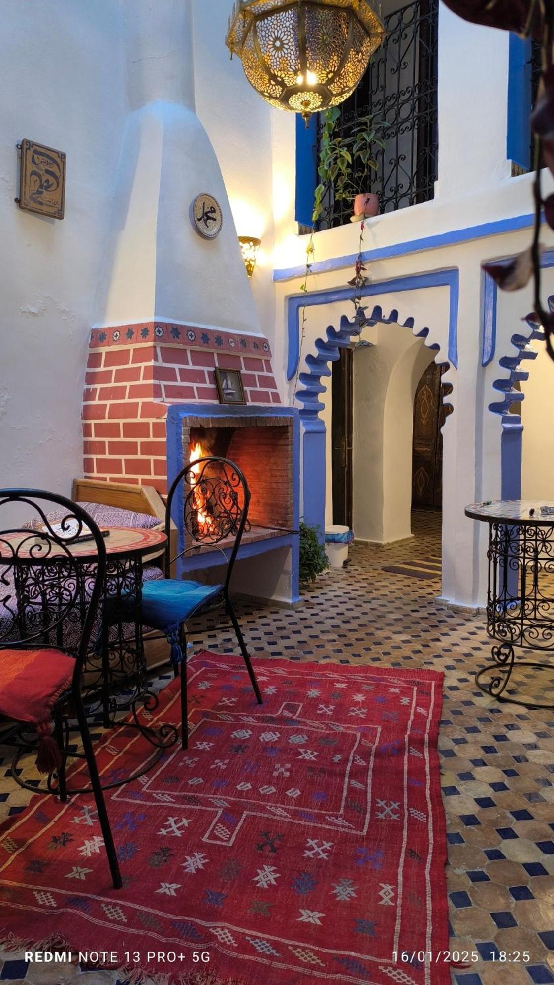 Riad Said Chaouen Chefchaouen Bagian luar foto