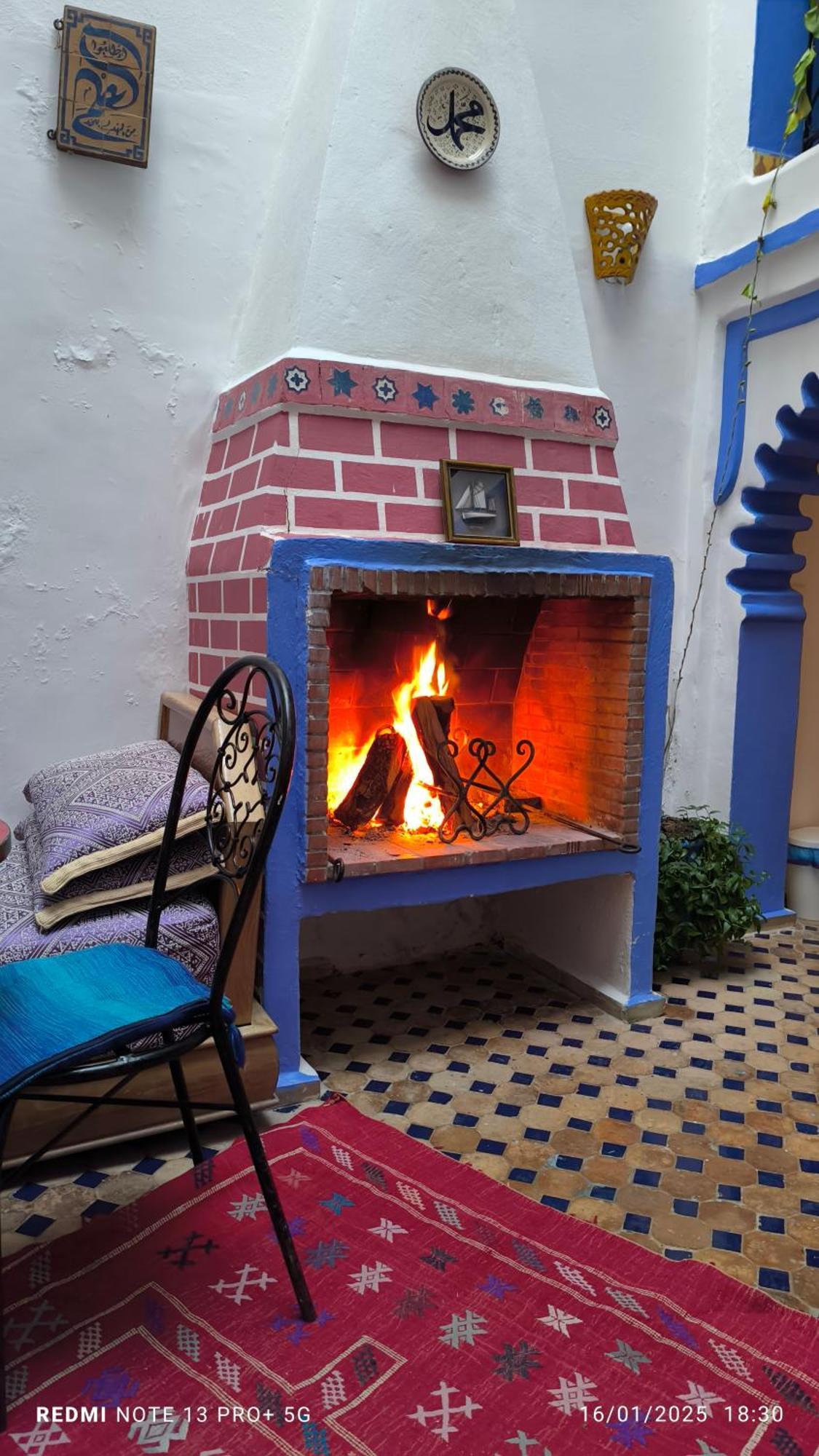 Riad Said Chaouen Chefchaouen Bagian luar foto