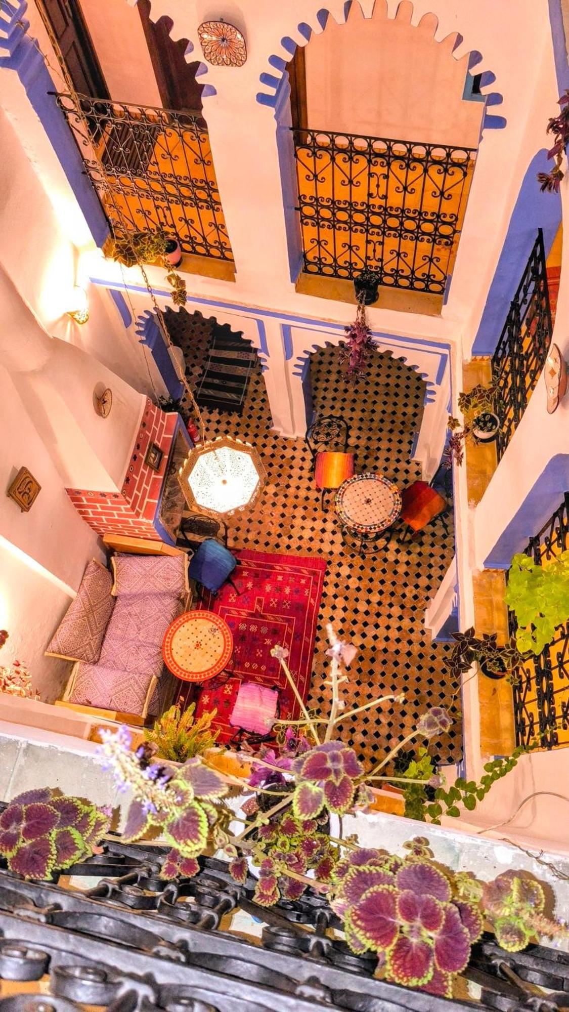 Riad Said Chaouen Chefchaouen Bagian luar foto