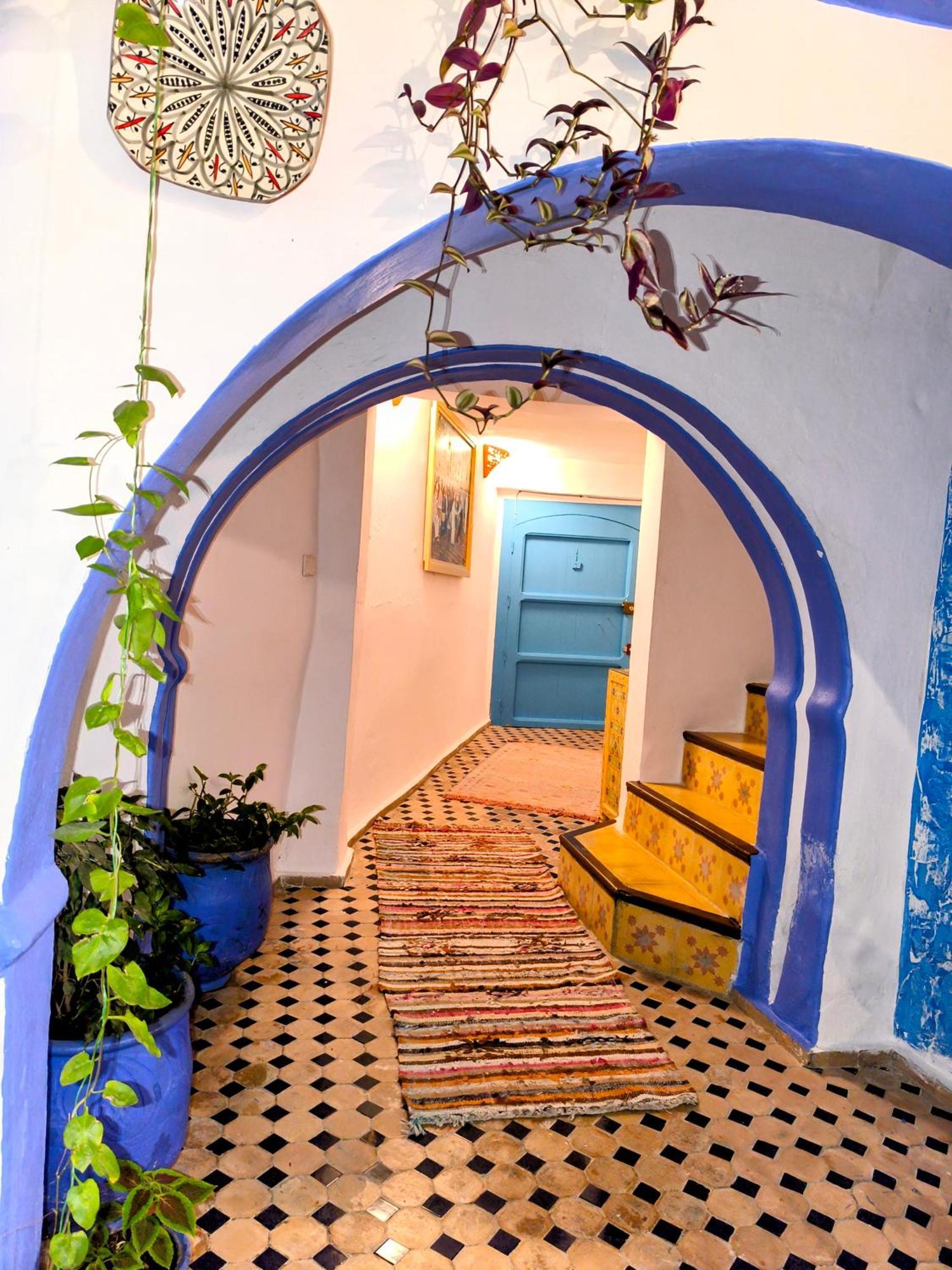 Riad Said Chaouen Chefchaouen Bagian luar foto